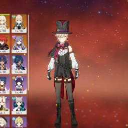 90LVL⭐Raiden Shogun(С1)🔥Jean(С1)⭐Yae Miko(С1)🔥Lyney⭐Mona🔥Diluc⭐Keqing💜EU💜2 |5 stars*  Weapons💜40 CHARACTERS💜AR. 56💜6632 PRIMOGEM 0
